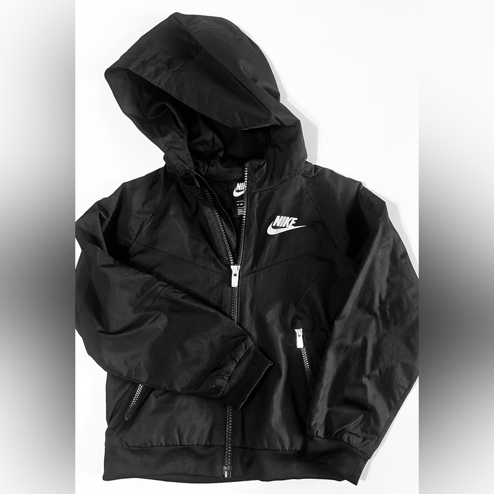 Nike Kids Black Raincoat